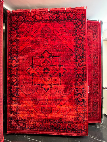فرش ماشینی/نقش کهن/کلکسیون هرمس/۵۰۰/۱۲۰۰/ نخ میکروفیلامنت/ ۶متری(۲در۳)
